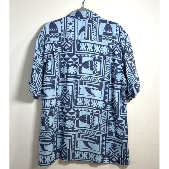 Quicksilver Men's Waterman Comfort Fit Shirt  Modal Blend Size XL Surf Hawaiian - Picture 2 of 7